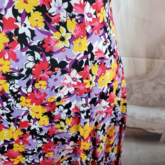 Allison Blair Vintage style Floral Maxi dress - Picture 2 of 7